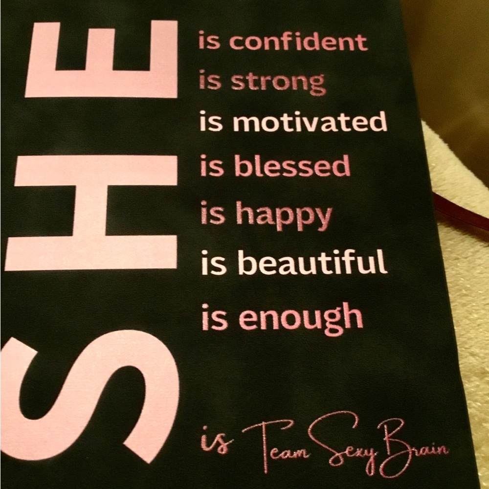 🆕 TeamSexyBrain Inspirational Journal for Women 📖🖊️ ideal for meditation
